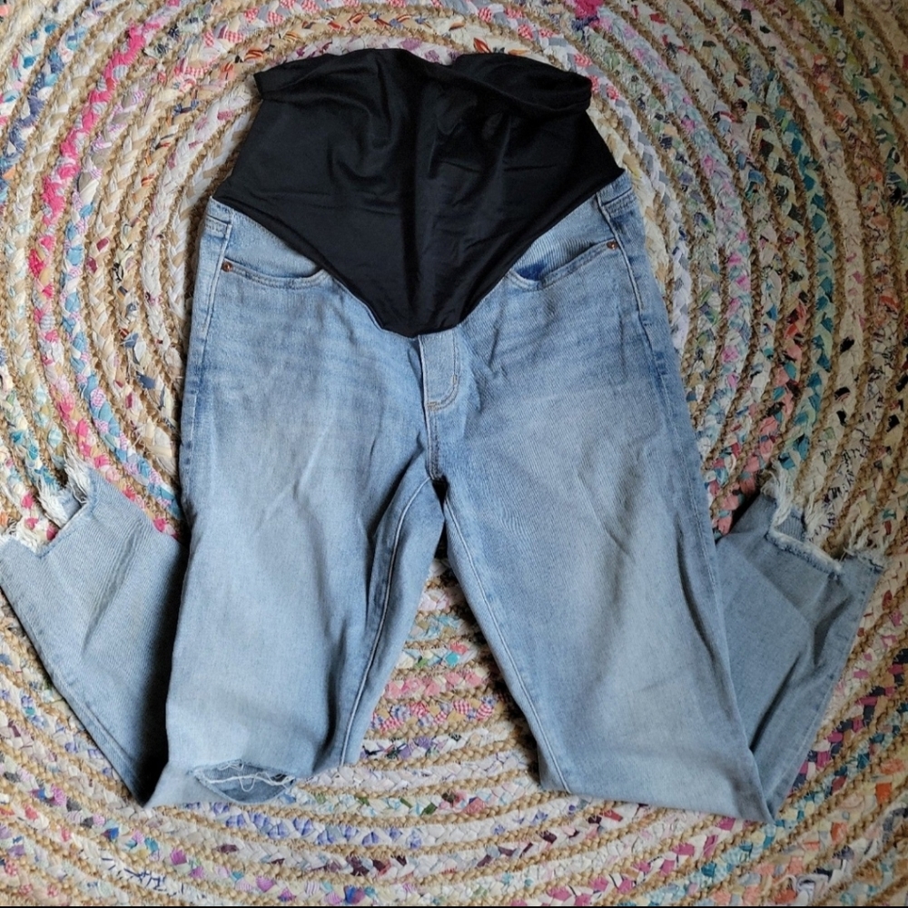 LOFT Petite Maternity Jeans